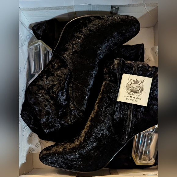 Cape Robbin Fay-15 Black Size 8 Over the knee Boot - Picture 4 of 5